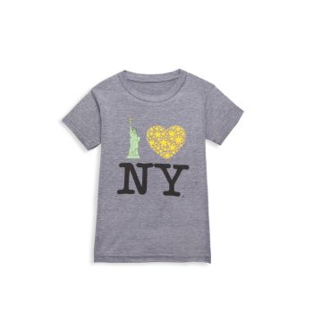 Little Kid's &amp; Kid's Lady Liberty NY T-Shirt PiccoliNY