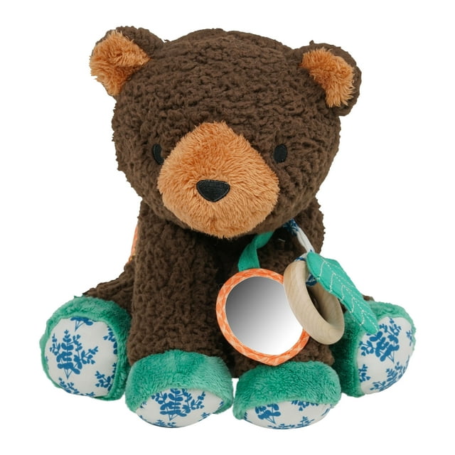 Manhattan Toy Wild Bear-y Plush Teddy Bear 8 Inch Stuffed Animal Activity Toy Manhattan Toy