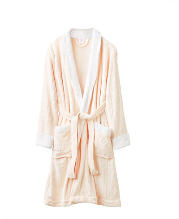 Плюшевый праздничный банный халат, созданный для Macy's Martha Stewart Collection