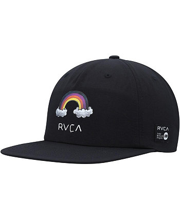 Мужская черная кепка Snapback Rainbow Connection Snapback RVCA