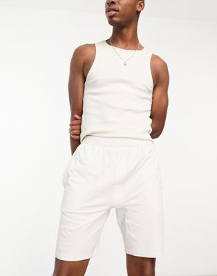 Светло-серые хлопковые шорты для сна Calvin Klein Calvin Klein