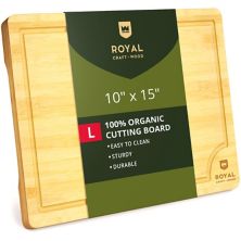 Cutting Board L, 15”x10” Royal Craft Wood