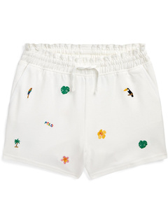 Тропические шорты из хлопковой сетки (для больших детей) Polo Ralph Lauren