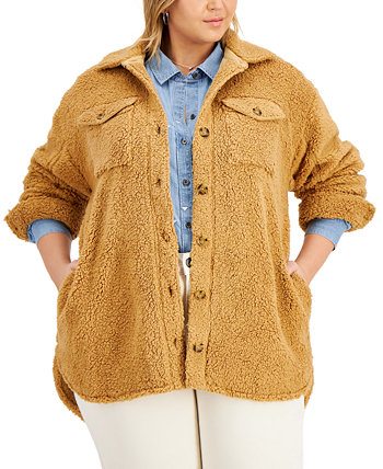 Флисовая куртка больших размеров, созданная для Macy's Style & Co