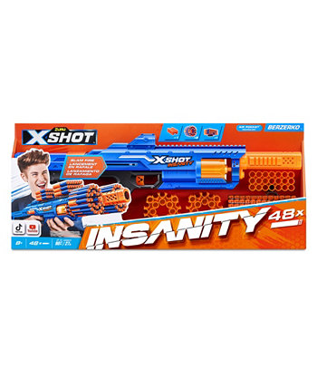 Insanity Series 1 Берзерко 8 выстрелов, 48 дротиков X-Shot
