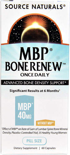 MBP® Bone Renew™ - Усилитель костной плотности, 60 капсул Source Naturals