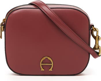 Кожаная сумка через плечо Marianne с логотипом Etienne Aigner