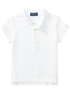 Рубашка-поло из сетчатой ткани с короткими рукавами (для маленьких детей) Ralph Lauren