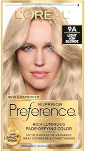 L'Oreal Paris Superior Preference Fade-Defying + Shine Permanent Hair Color, 1.0 Ultimate Black, Pack of 1, Hair Dye L'Oréal Paris