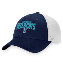 Мужская кепка Top of the World темно-синего/белого цвета Villanova Wildcats Breakout Trucker Snapback Top of the World