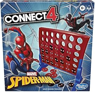 Hasbro Gaming Connect 4 Marvel Spider-Man Edition, Strategy Board Game for 2 Players, Ages 6 and Up (Amazon Exclusive) Hasbro Gaming