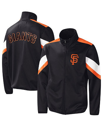 Мужская черная куртка с молнией во всю длину San Francisco Giants Earned Run G-III Sports