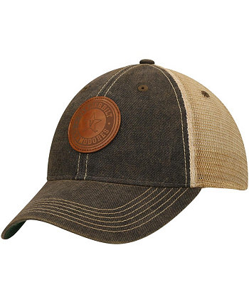 Мужская коричневая кепка Vanderbilt Commodores Target Old Favorite Trucker Snapback Hat Legacy Athletic