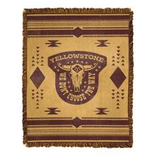 Yellowstone We Don't Choose The Way Jacquard Throw Licensed Character