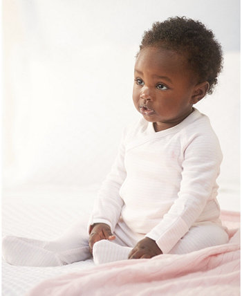 Комплект из полосатого топа и брюк для новорожденных девочек, 2 шт. Polo Ralph Lauren