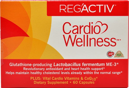 Reg'Active™ Cardio Wellness™, 60 капсул Essential Formulas