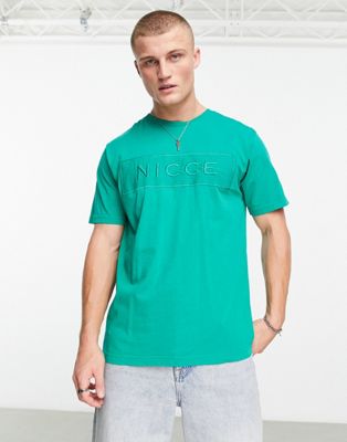 Темно-зеленая футболка Nicce hegira Nicce