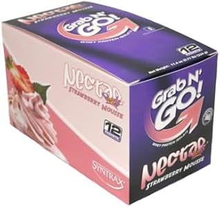 Syntrax Nectar Grab N' Go, Strawberry Mousse, 12 Count Syntrax