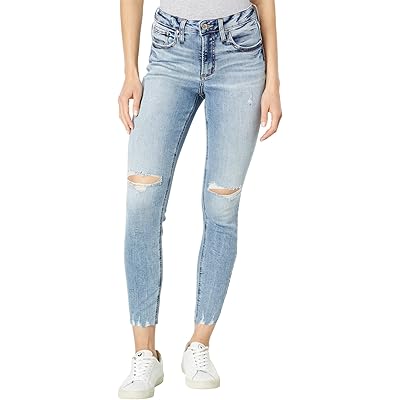 Джинсы Silver Jeans Co. Most Wanted Skinny L63022ECF180 с поясом, выполненные из волокон CiCLO® Silver Jeans Co.