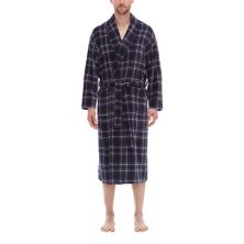 Men's Residence Plush Fleece Shawl Robe Residence