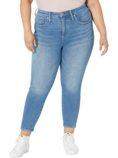 Укороченные джинсы скинни с высокой посадкой размера плюс 10 дюймов в цвете Sheffield Wash Madewell