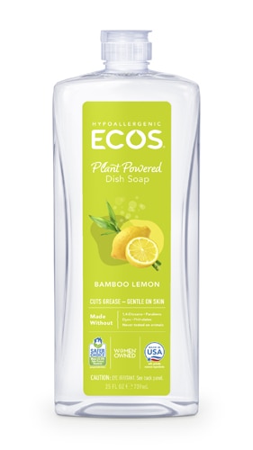ECOS Средство для мытья посуды Bamboo Lemon -- 25 жидких унций ECOS