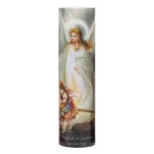 Беспламенная светодиодная молитвенная свеча The Saints Collection 8,2 x 2,2 дюйма с ангелом-хранителем The Saints Gift Collection