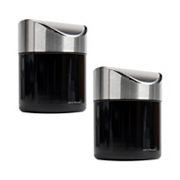 Mind Reader Mini Countertop Trash Can 1.5 Liter 2-pk. Mind Reader