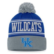 Men's Top of the World  Royal Kentucky Wildcats Draft Cuffed Knit Hat with Pom Top of the World