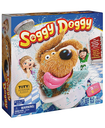 Soggy Doggy, the Showering Shaking Wet Dog Award-Winning Kids Board Game Spin Master Games