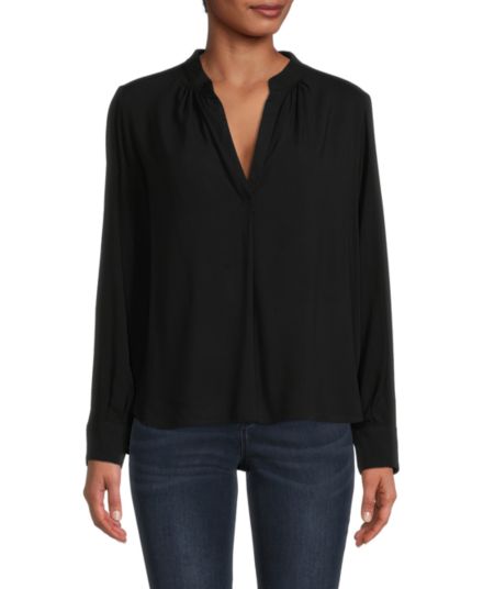 Tink Solid Long Sleeve Blouse Zadig & Voltaire