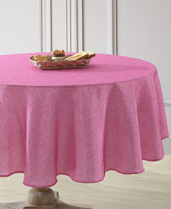 Easy Care Solid Tablecloth, 70" Round Laura Ashley