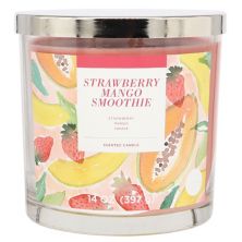 Sonoma Goods For Life® Strawberry Mango Smoothie 14-oz. Single Pour Scented Candle Jar SONOMA