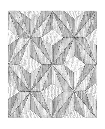 21 "x 396" обои Paragon с геометрическим рисунком A-Street Prints