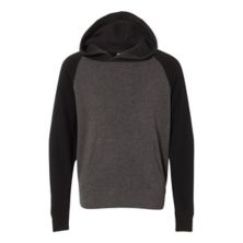Youth Special Blend Raglan Hooded Sweatshirt Independent Trading Co.