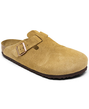 Мужские сабо Birkenstock Boston из замши с анатомической стелькой и лёгкой подошвой из EVA Birkenstock