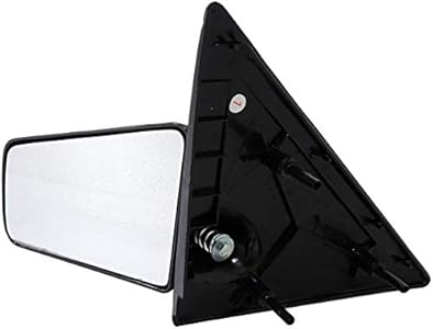 Dorman 955-193 Driver Side Manual Door Mirror - Folding Compatible with Select Chevrolet / GMC / Oldsmobile Models, Black Dorman