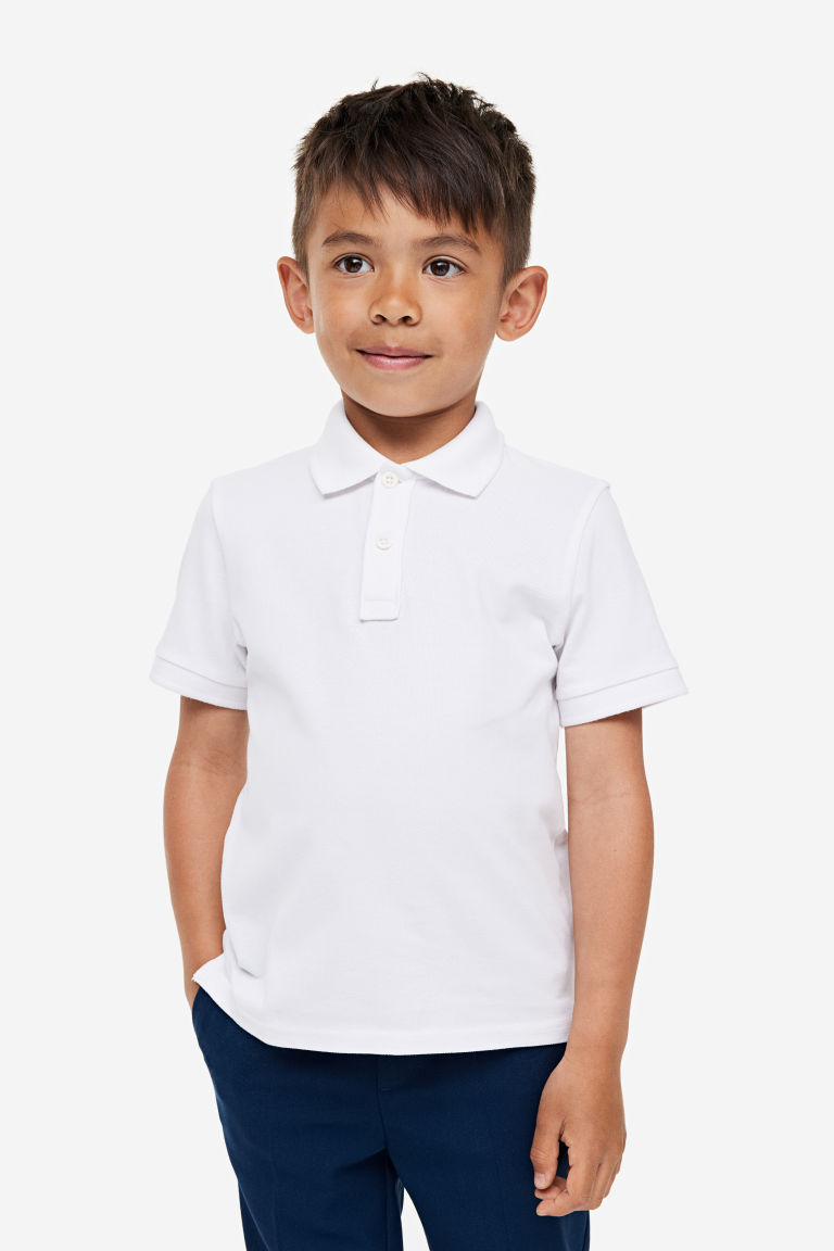 2 пары хлопковых рубашек поло H&M