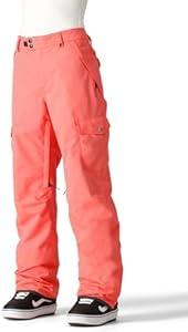 686 Women's Aura Cargo Pant - Insulated Winter Clothing with Horshoe Hem & Boot Gaiters - Water & Weather Resistant 686