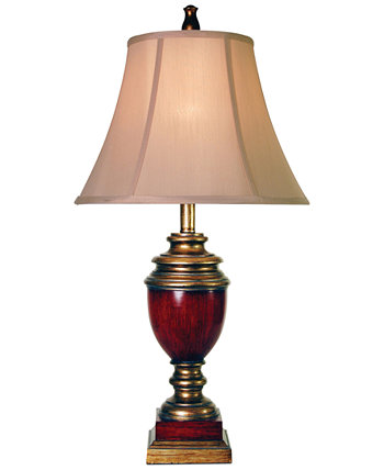 Классические линии бронзовой настольной лампы Gamet Urn Buffet StyleCraft Home Collection