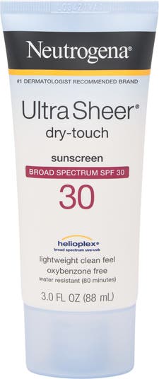 Ultra Sheer<sup>®</sup> Dry-Touch солнцезащитный крем широкого спектра SPF 30 Neutrogena