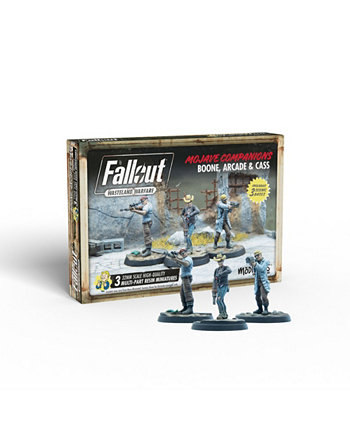 Fallout Wasteland Warfare Boone Arcade and Cass, 6 Pieces Modiphius