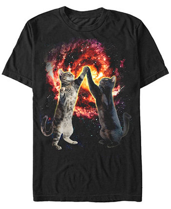 Мужская футболка с короткими рукавами и круглым вырезом Cat Bang FIFTH SUN