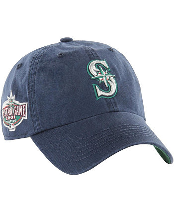 Мужская темно-синяя классическая приталенная шляпа Seattle Mariners Sure Shot '47 Brand