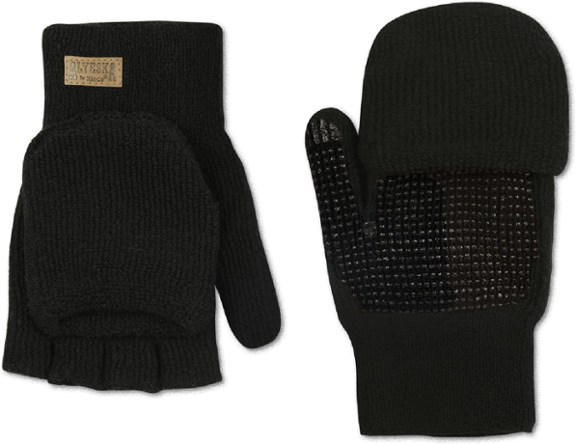 Трикотажные перчатки Alyeska длиной до половины пальца с подкладкой и трансформируемыми капюшонами Kinco
