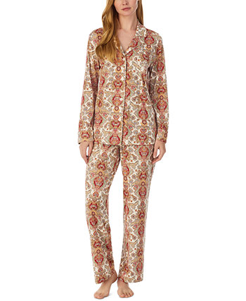 Женский пижамный комплект с принтом пейсли Ralph Lauren