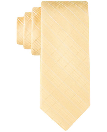 Мужской удлиненный галстук в виде оконного стекла с травлением Calvin Klein