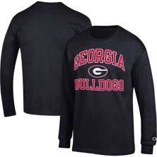 Мужская черная футболка с длинными рукавами Champion Georgia Bulldogs High Motor Champion