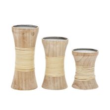 Stella & Eve Curved Candle Holder Table Decor 3-piece Set Stella & Eve