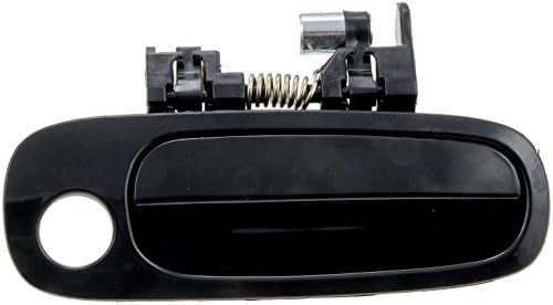 Dorman 77567 Front Passenger Side Exterior Door Handle Compatible with Select Toyota Models, Smooth Black Dorman